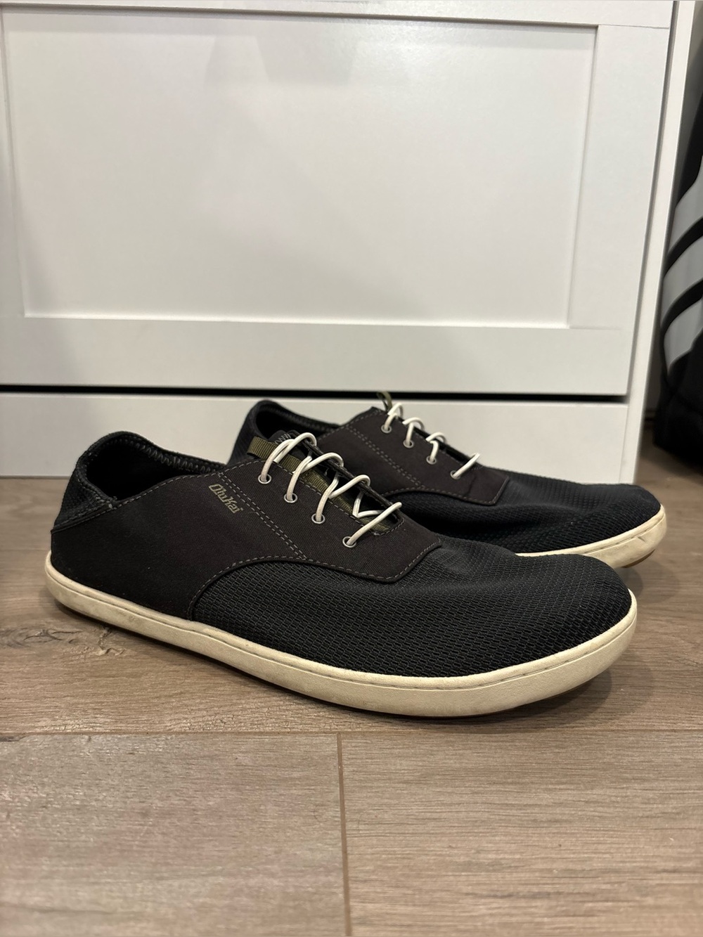 OLUKAI Nohea Moku Black Casual Shoes Mens Size US 11